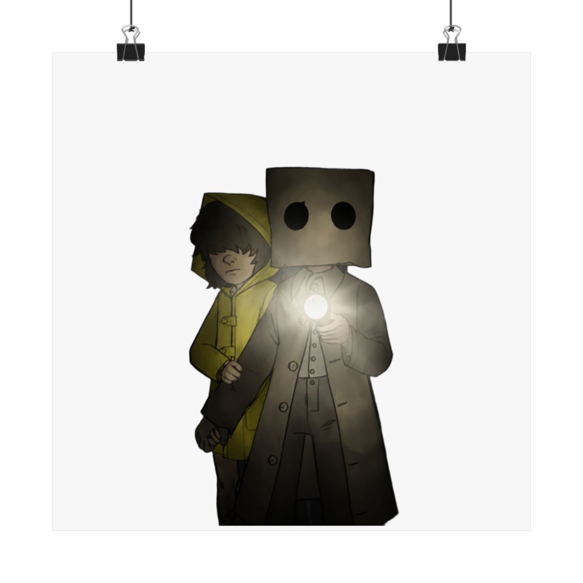 Small Bad Dreams Surreal Poster | Cute Creepy Wall Art Print - alternate angle 4, merchandise