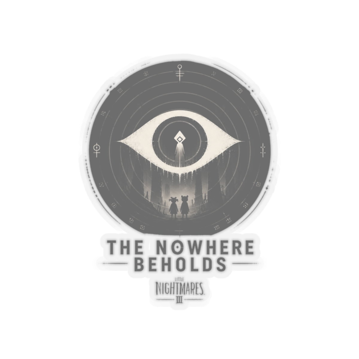 Little Nightmares III "The Nowhere," Sticker