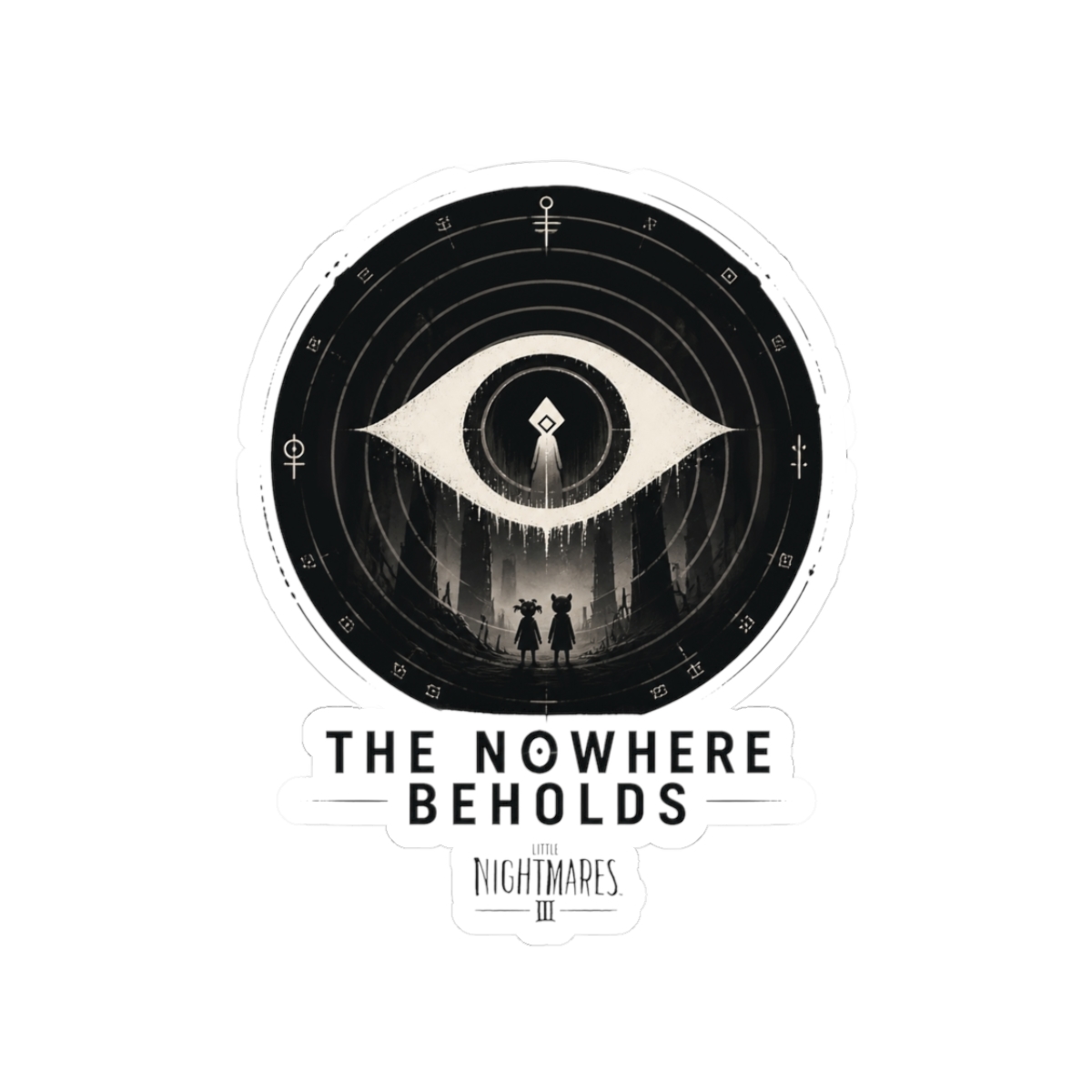 Little Nightmares III "The Nowhere," Sticker - alternate angle 1, merchandise