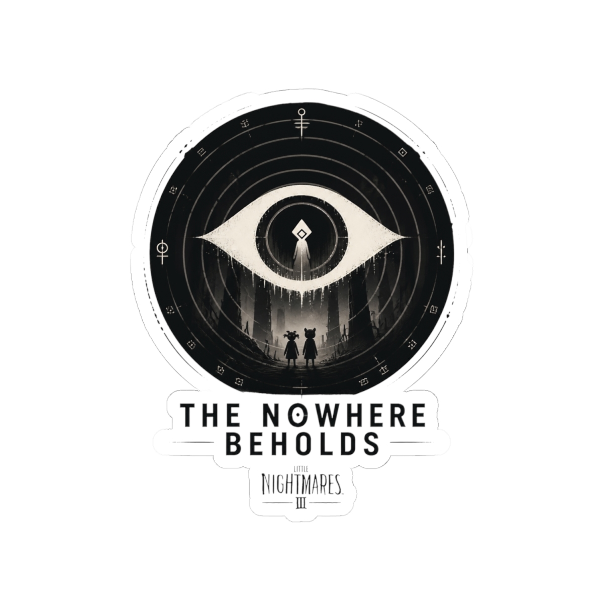 Little Nightmares III "The Nowhere," Sticker - alternate angle 2, merchandise