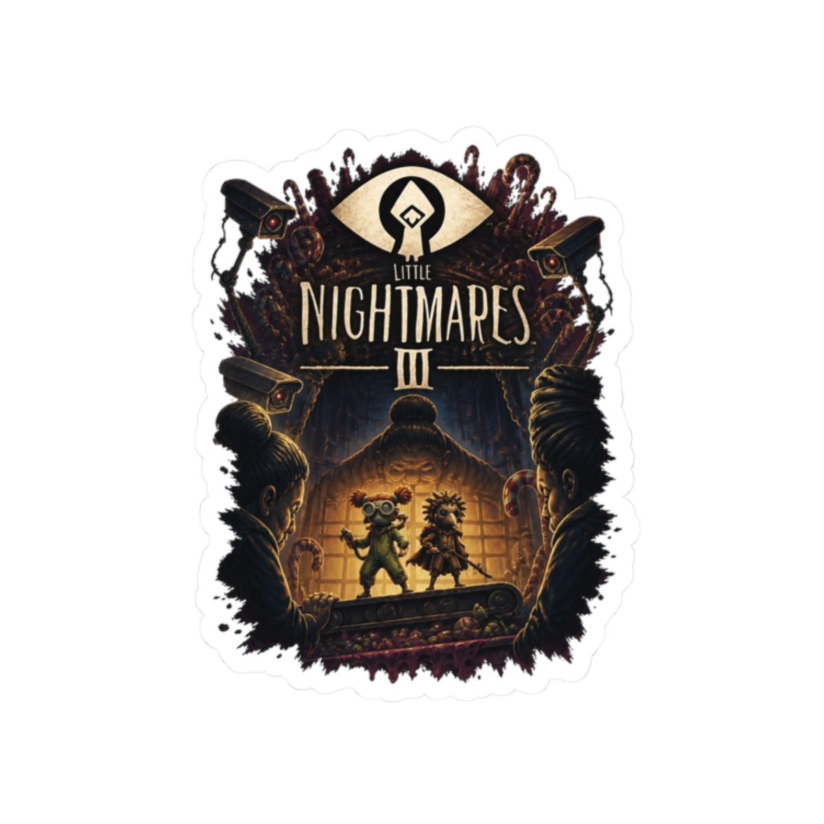 Little Nightmares III "Design 4" Sticker - Official Stickers merchandise